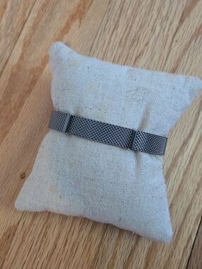 KEEP Collective Gunmetal Mesh Bracelet
